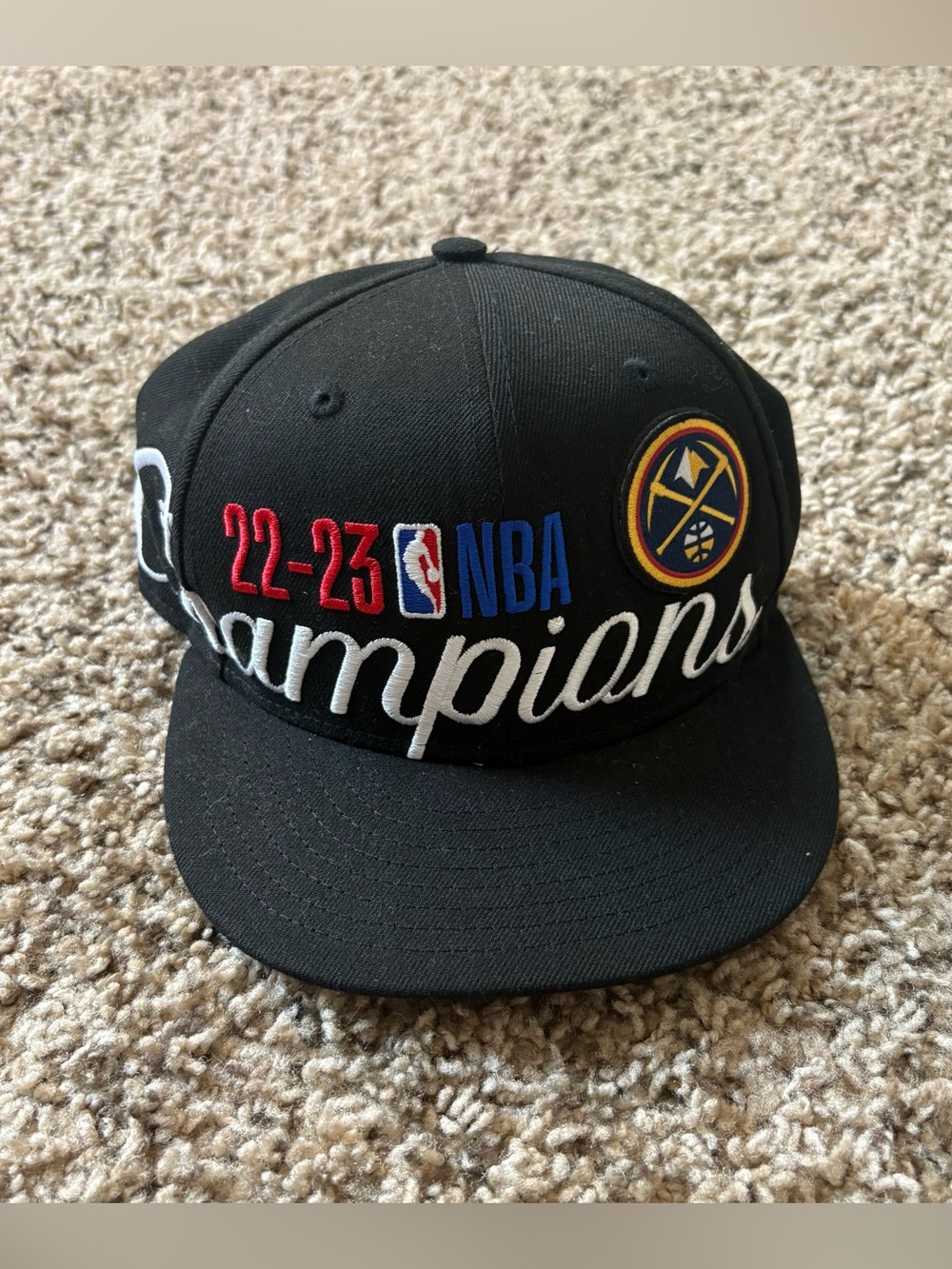 Denver Nuggets New Era 2023 NBA Finals Champions 9FIFTY Snapback Hat